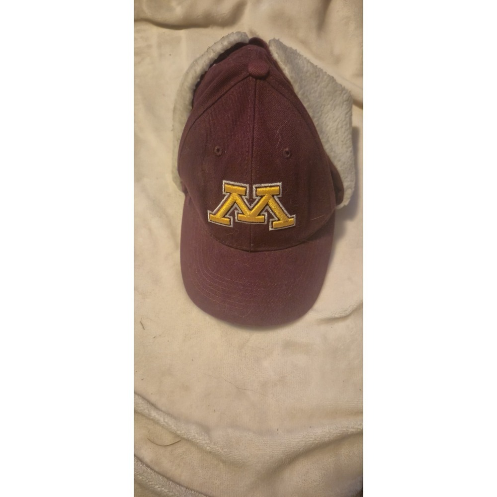 Minnesota Golden Gophers Trapper Hat | Sherpa Ear Flaps Winter Adult